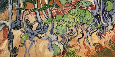 Baumwurzeln, 1890 von Vincent van Gogh